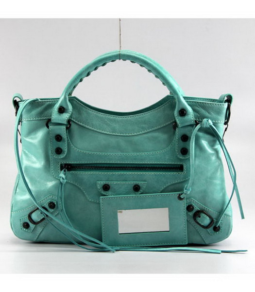 Balenciaga Motorcycle City Mini Borsa Verde